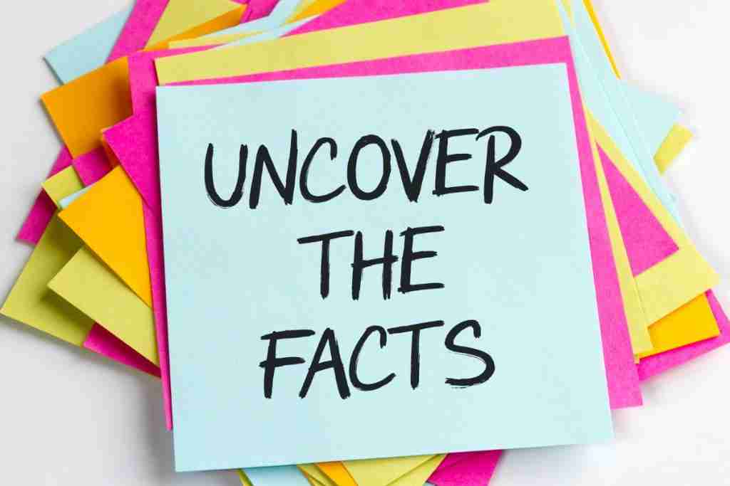 Image of text - Uncover the facts. Common Fibroid Myths