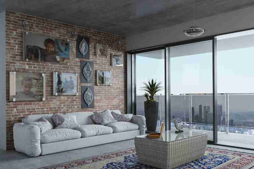 Image of a neat well ventilated living room illuminated by natural sun, absence of these can cause health issues at home