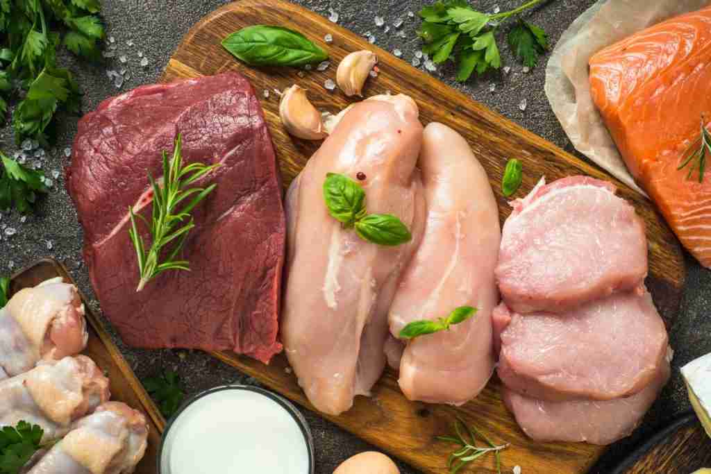 Fibroid friendly foods are lean proteins - avoid red beef and some dairy