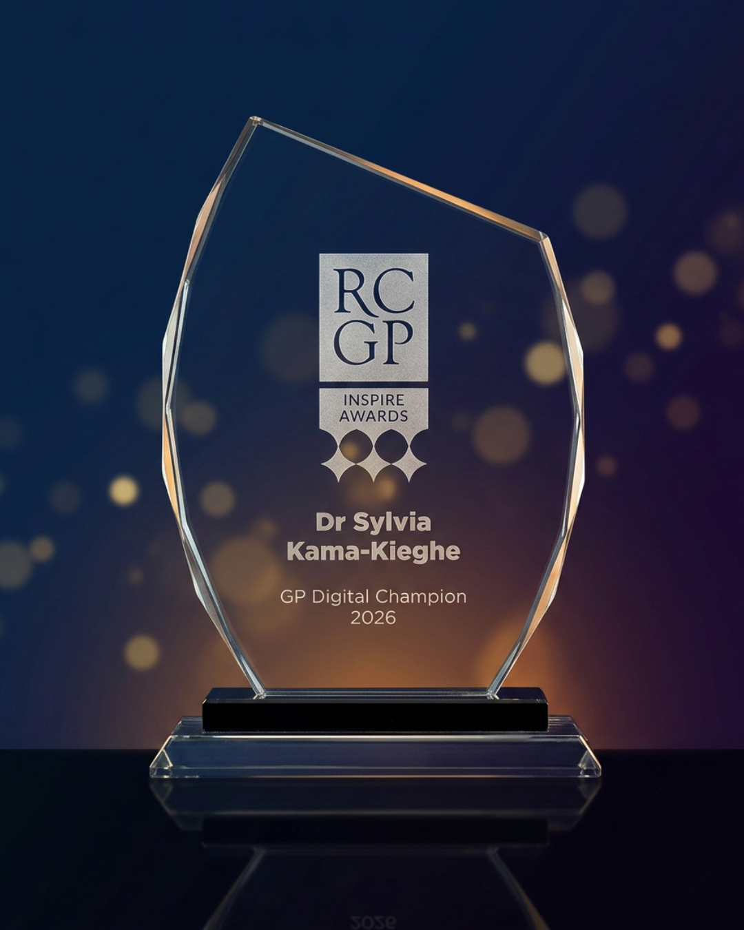 RCGP 2026 Digital Champion Award Dr Sylvia Kama-Kieghe